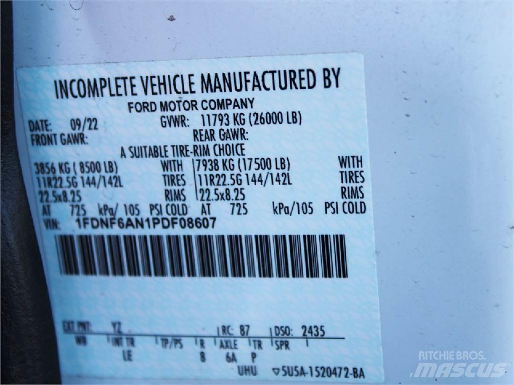 Ford F650 貨箱式卡車
