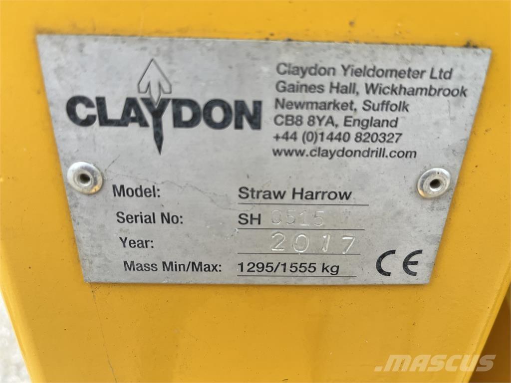 Claydon HARROW 中耕管理機
