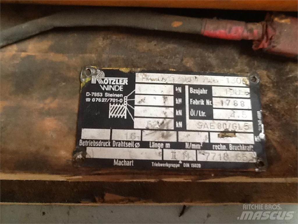 Faun RTF 30 winch 起重機組件和設備
