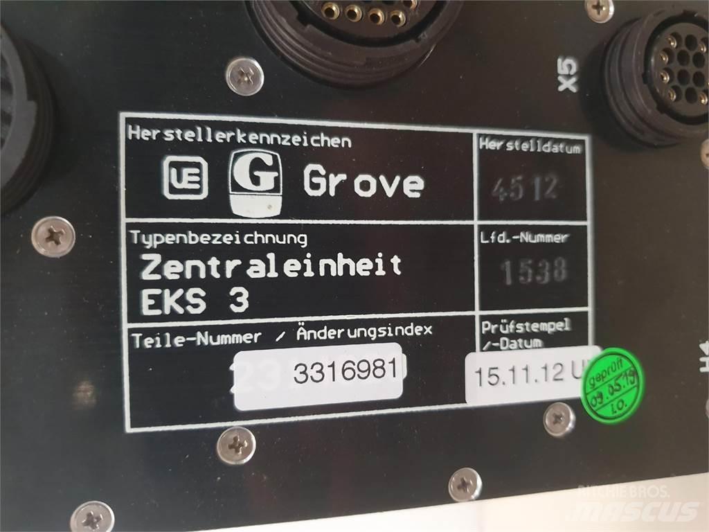 Grove EKS 3 LMB 起重機組件和設備