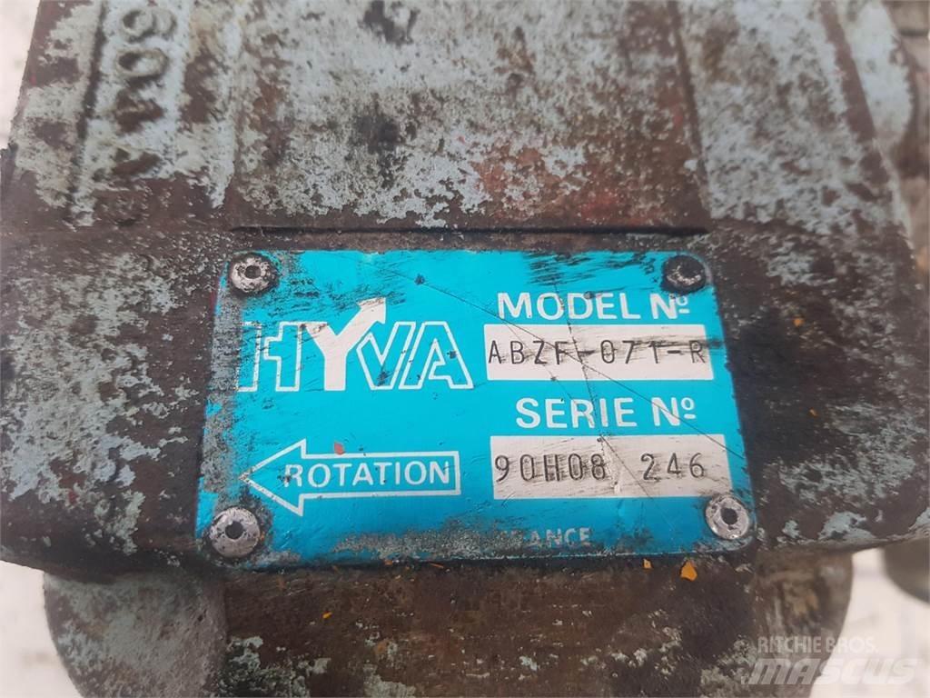 Hyva PTO Pump 起重機組件和設備