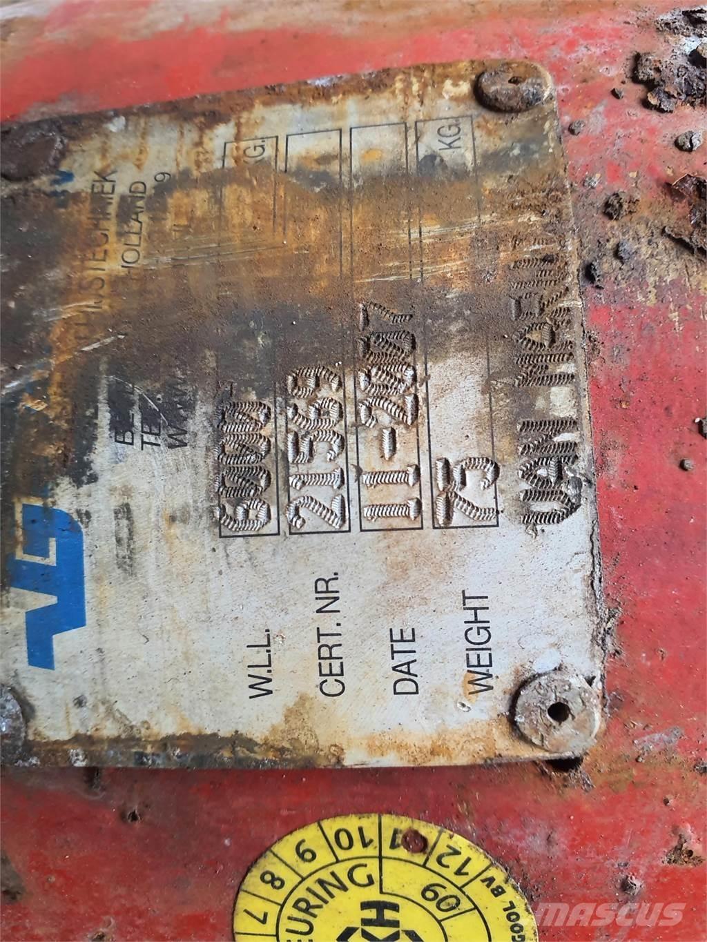 Liebherr Hookball 6T 起重機組件和設備