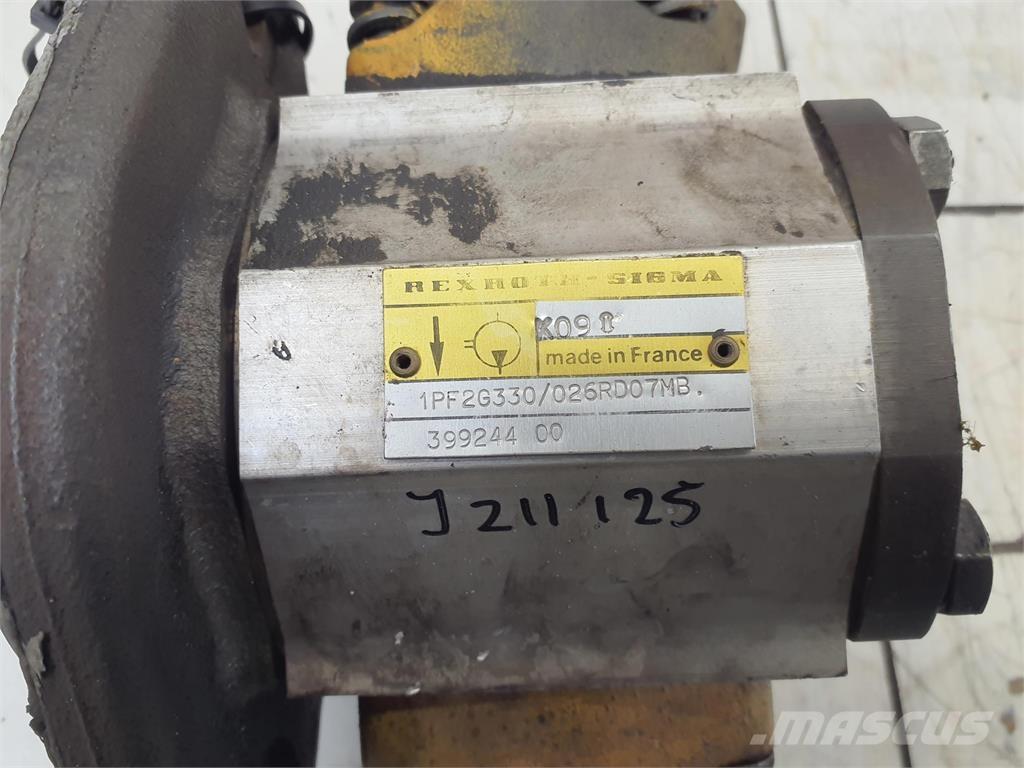 Sigma gear pump 起重機組件和設備