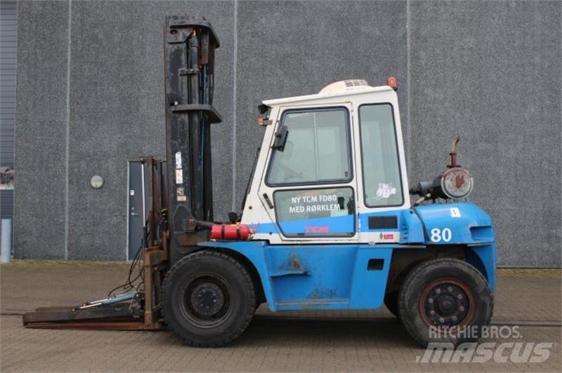 TCM FD80 柴油卡車