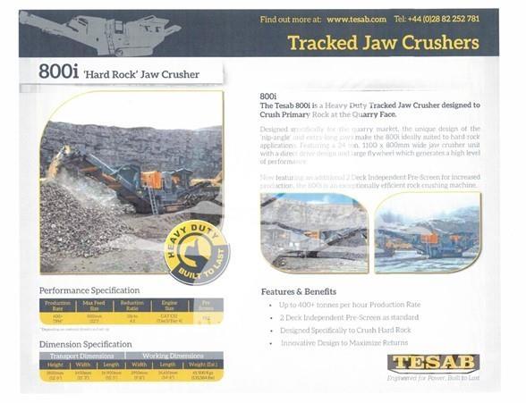 Tesab 800i 破碎機