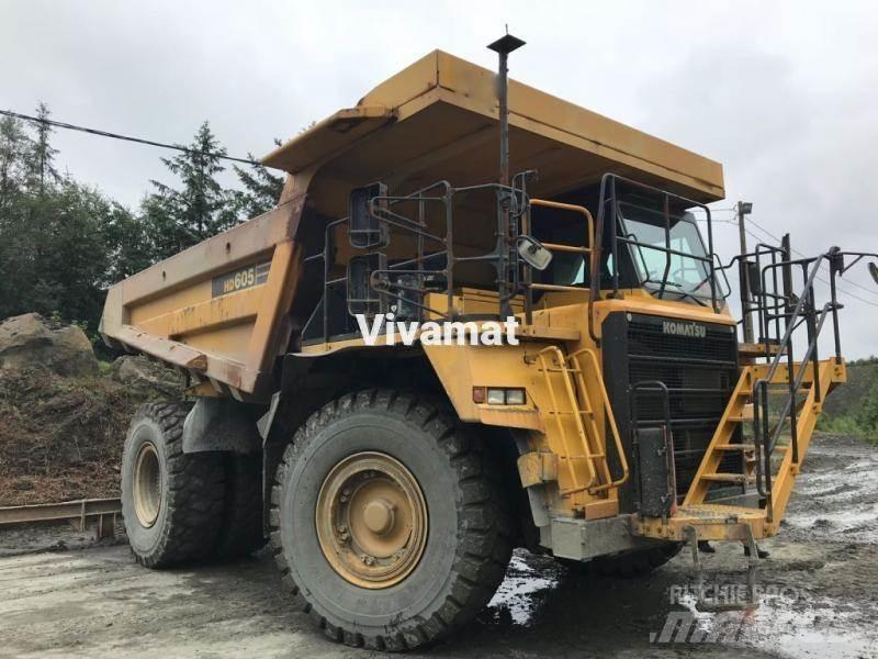 Komatsu HD605-7 剛性傾卸卡車