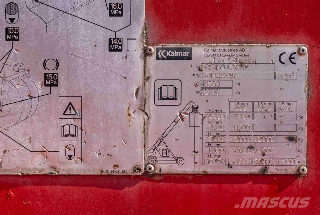 Kalmar DRF450-60C5X 前伸型堆積機