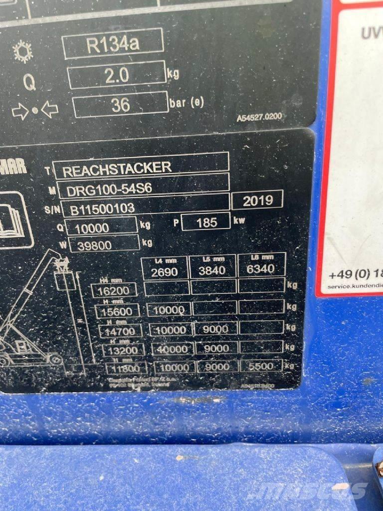 Kalmar DRG100-54S6 前伸型堆積機