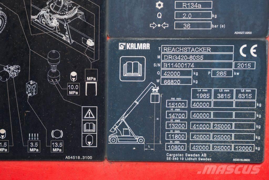 Kalmar DRG420-60S5 前伸型堆積機