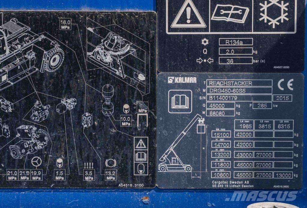 Kalmar DRG450-60S5 前伸型堆積機