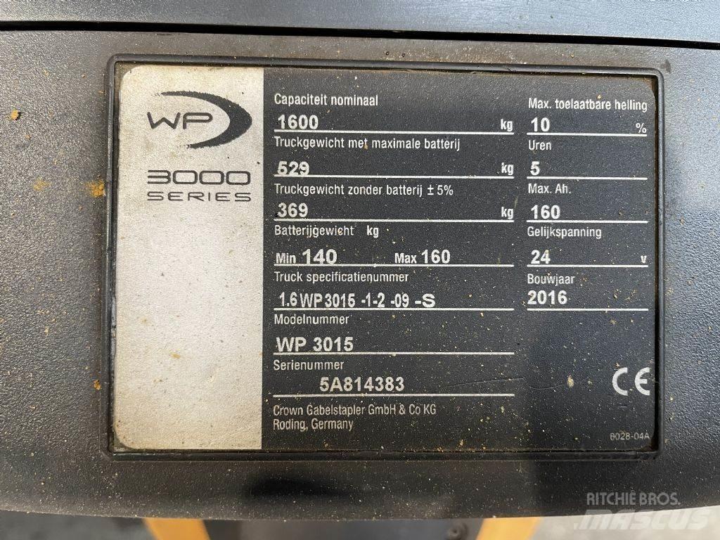 Crown WP3015 行走控制式堆積機