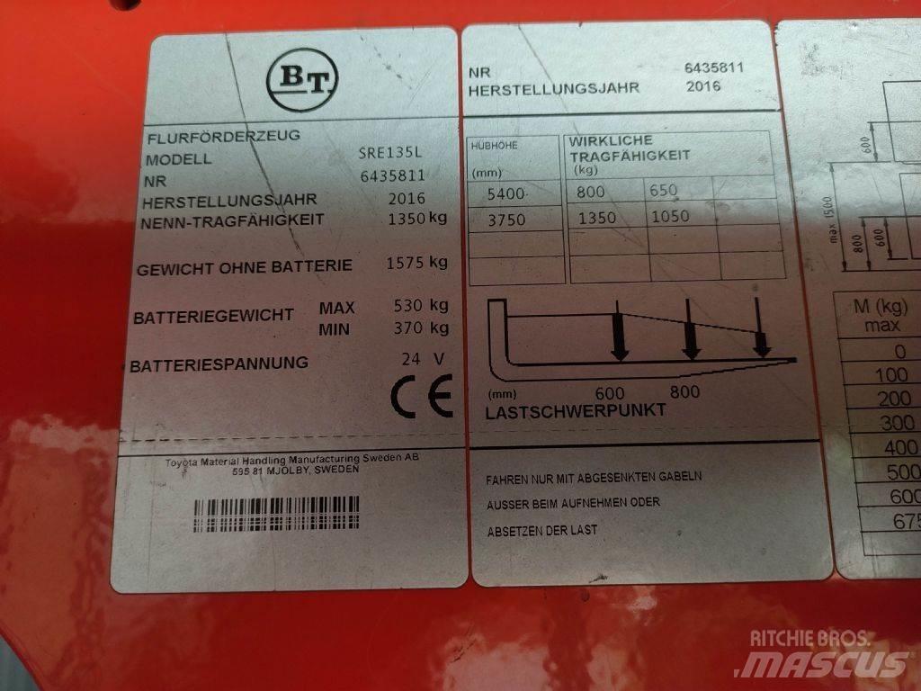 BT SRE 135L 電動堆高機
