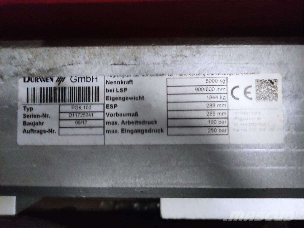 Durwen PGK100 貨物鉗車