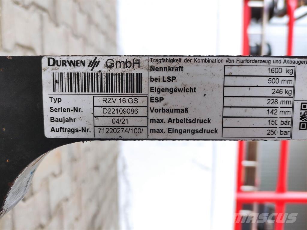 Durwen RZV 16 GS 其他物料運輸工具