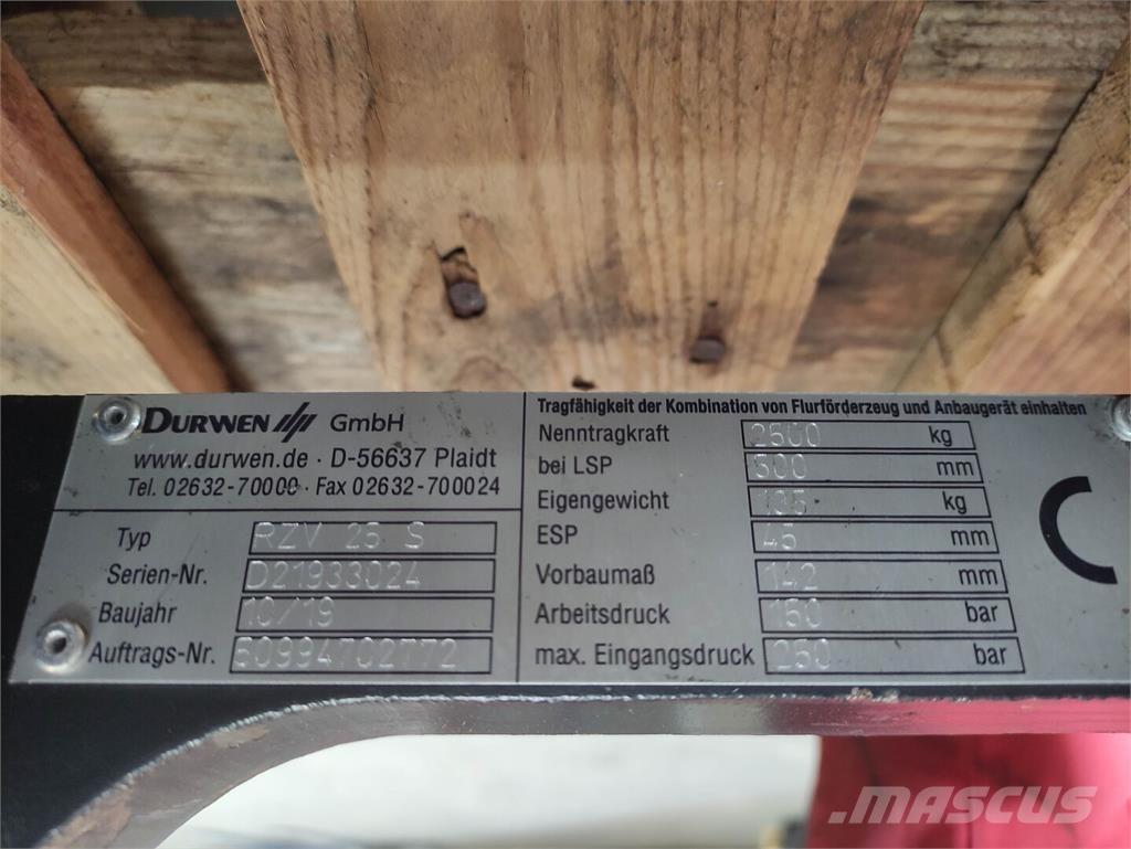 Durwen RZV 25 S 其他物料運輸工具