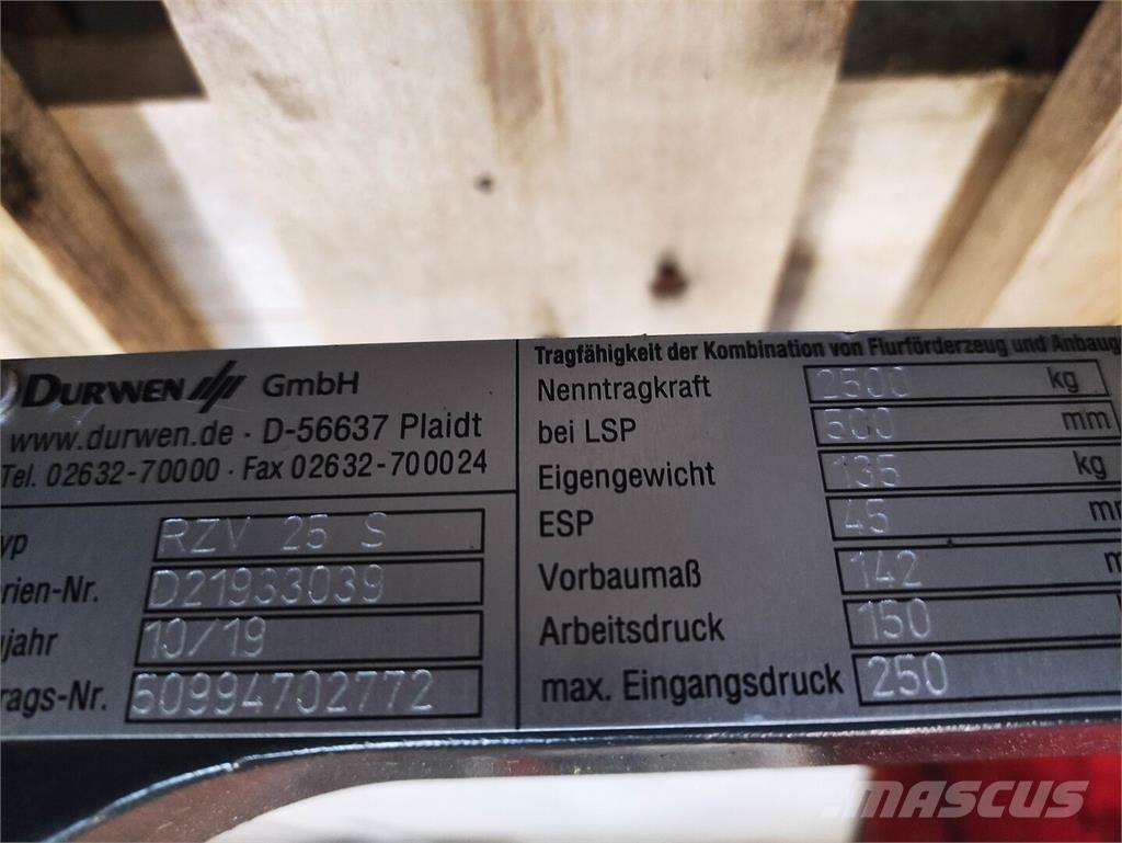 Durwen RZV 25 S 其他物料運輸工具