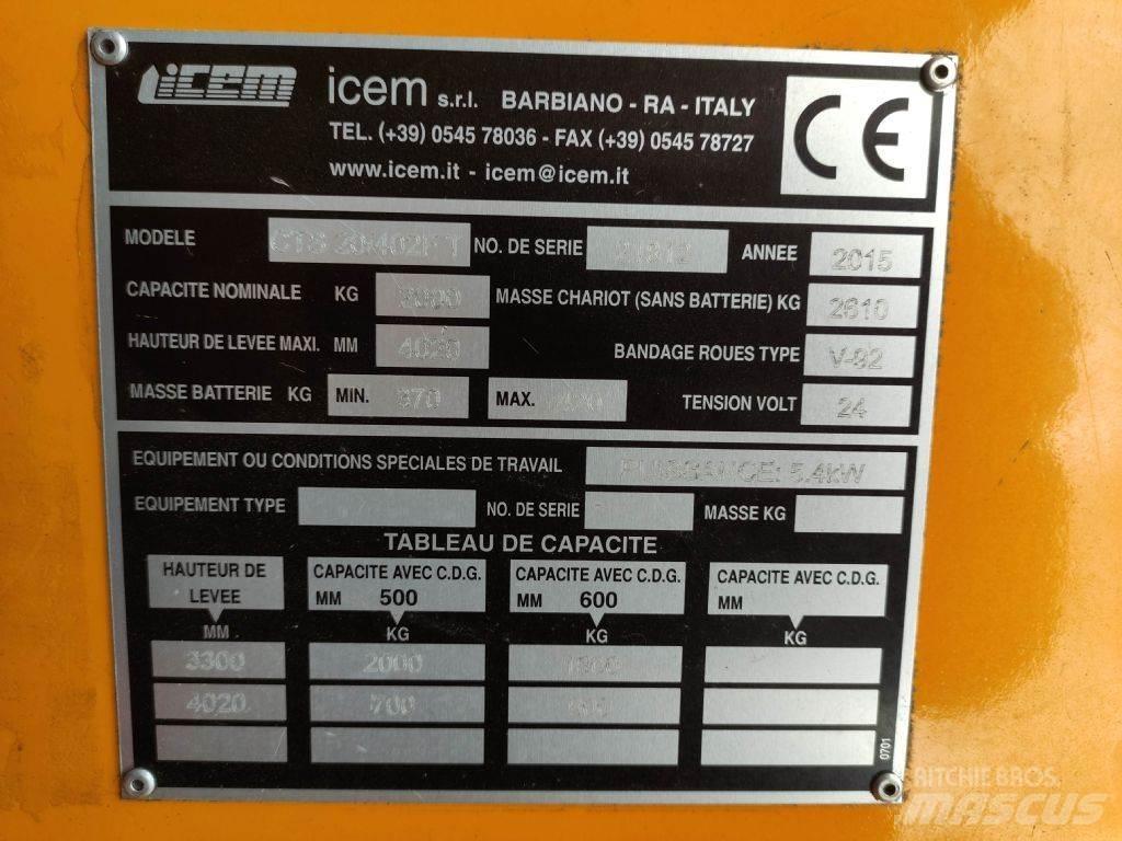 Icem CTS20/402 FT 前伸式堆高機(叉車)