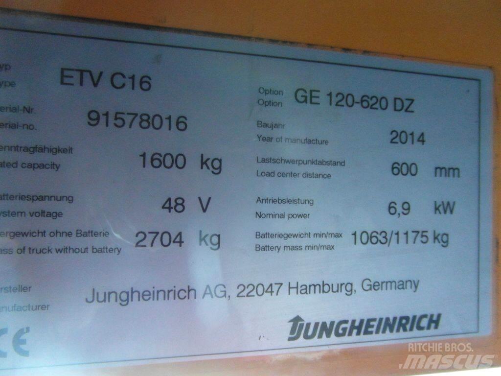 Jungheinrich ETVC16 前伸式堆高機(叉車)