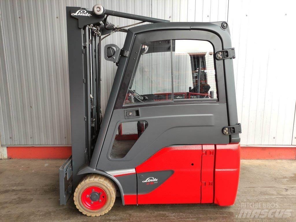 Linde E16-02-386 電動堆高機