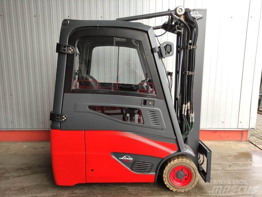Linde E16-02-386 電動堆高機