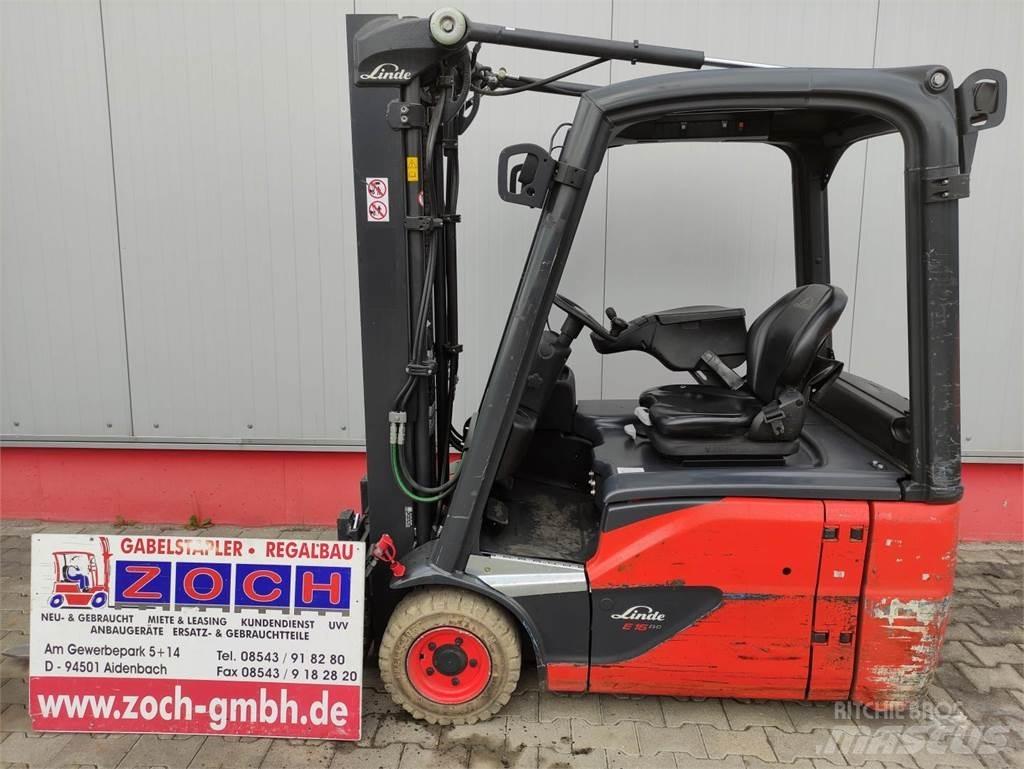 Linde E16-02-386-EVO 電動堆高機