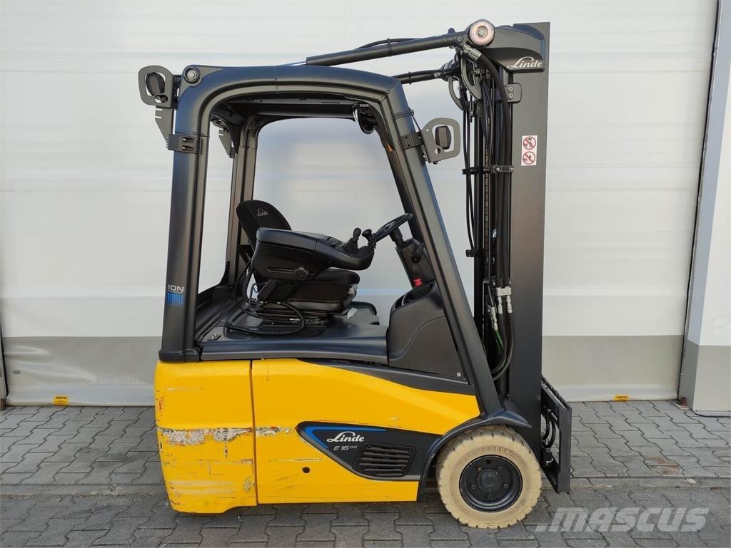Linde E16C-02-386 EVO 電動堆高機