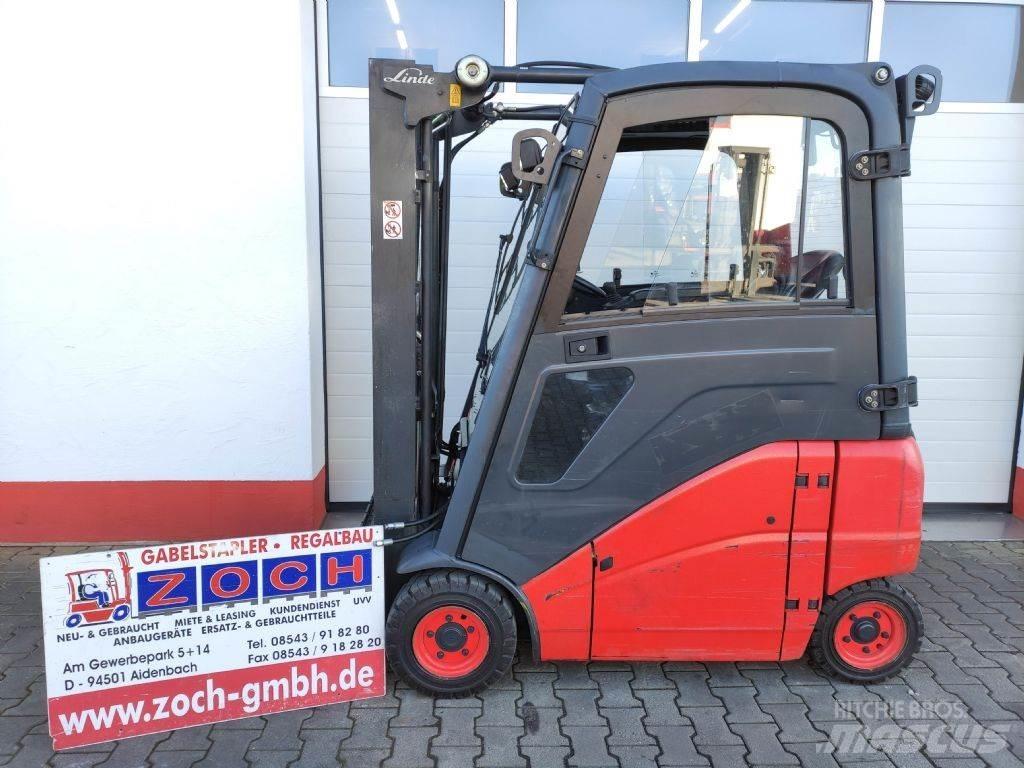 Linde E16PH-01-386 電動堆高機