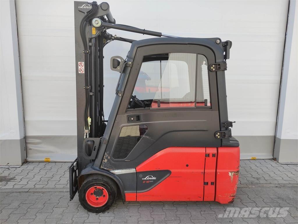 Linde E18L-02-386 電動堆高機