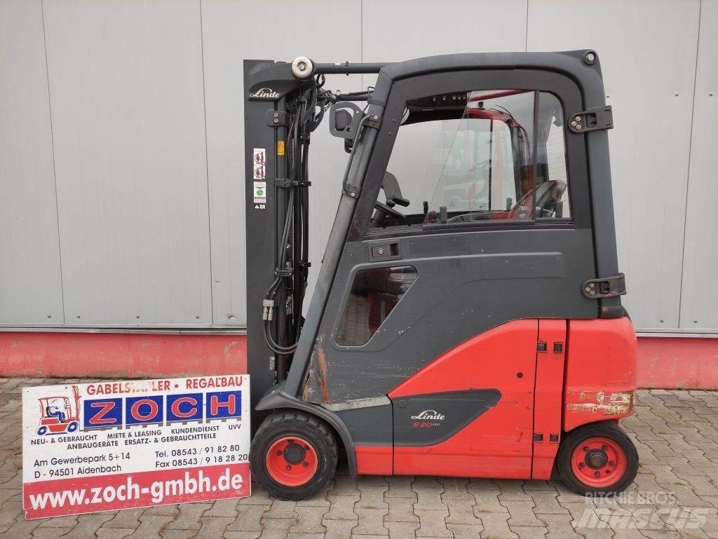 Linde E20PH-02-386 EVO 電動堆高機