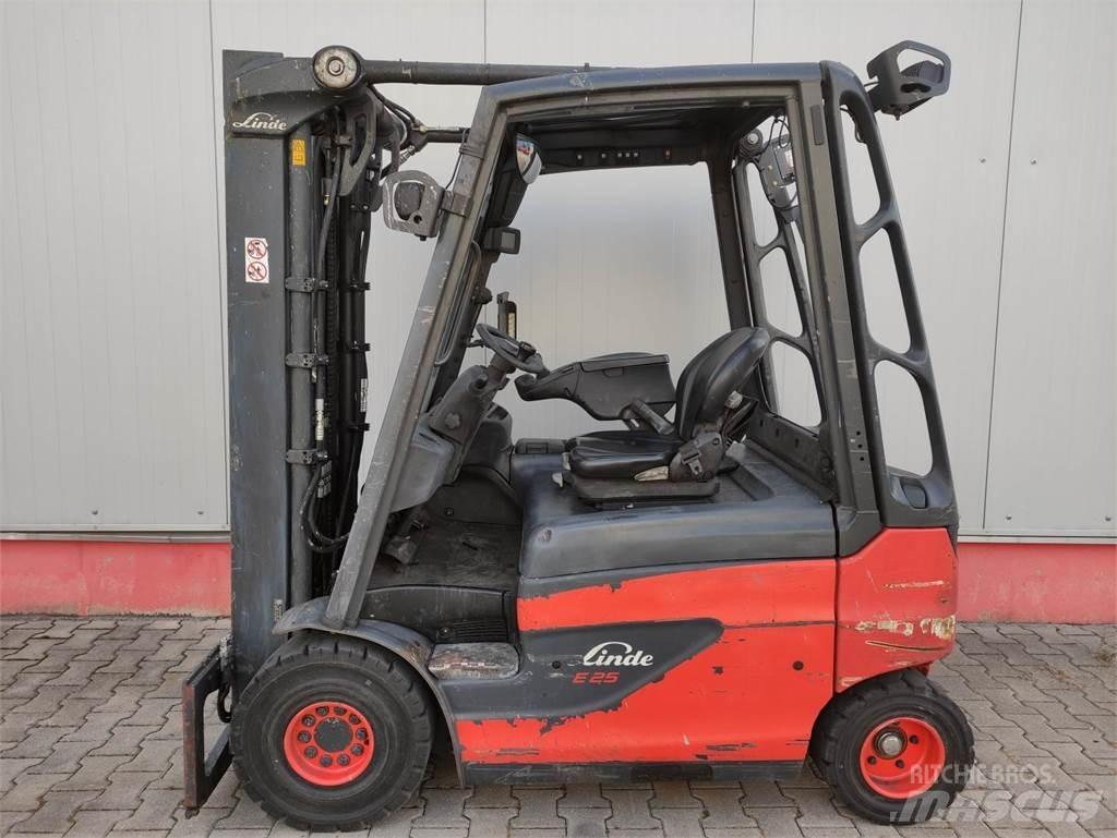 Linde E25-01-387 電動堆高機