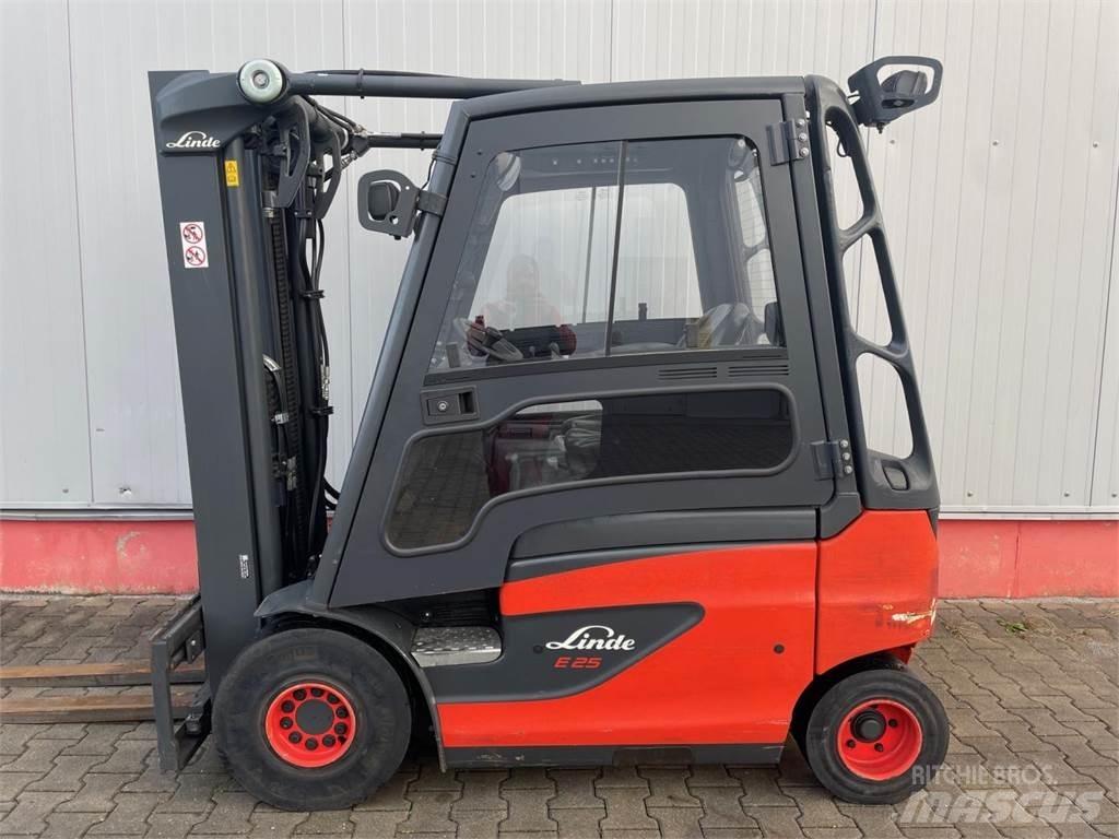 Linde E25-01-387 電動堆高機
