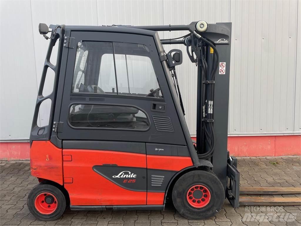 Linde E25-01-387 電動堆高機