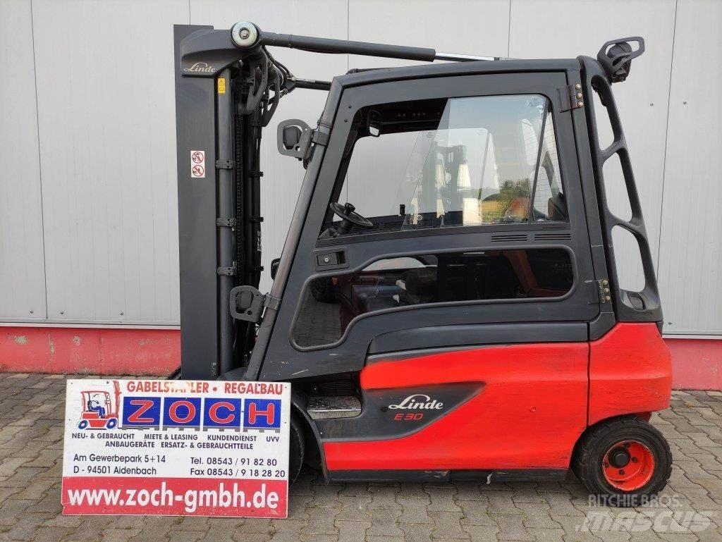 Linde E30L-01-387 電動堆高機