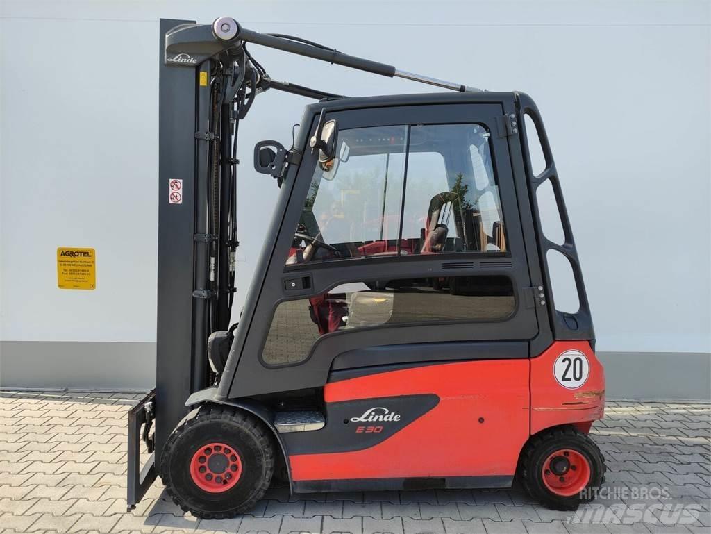 Linde E30L/387 電動堆高機