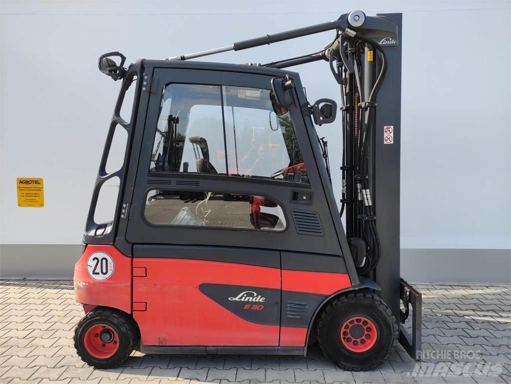 Linde E30L/387 電動堆高機