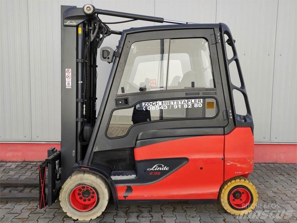 Linde E35HL-01-387 電動堆高機
