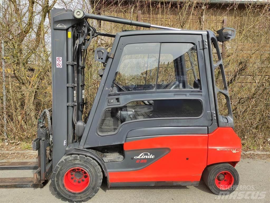 Linde E35L-01-387 電動堆高機