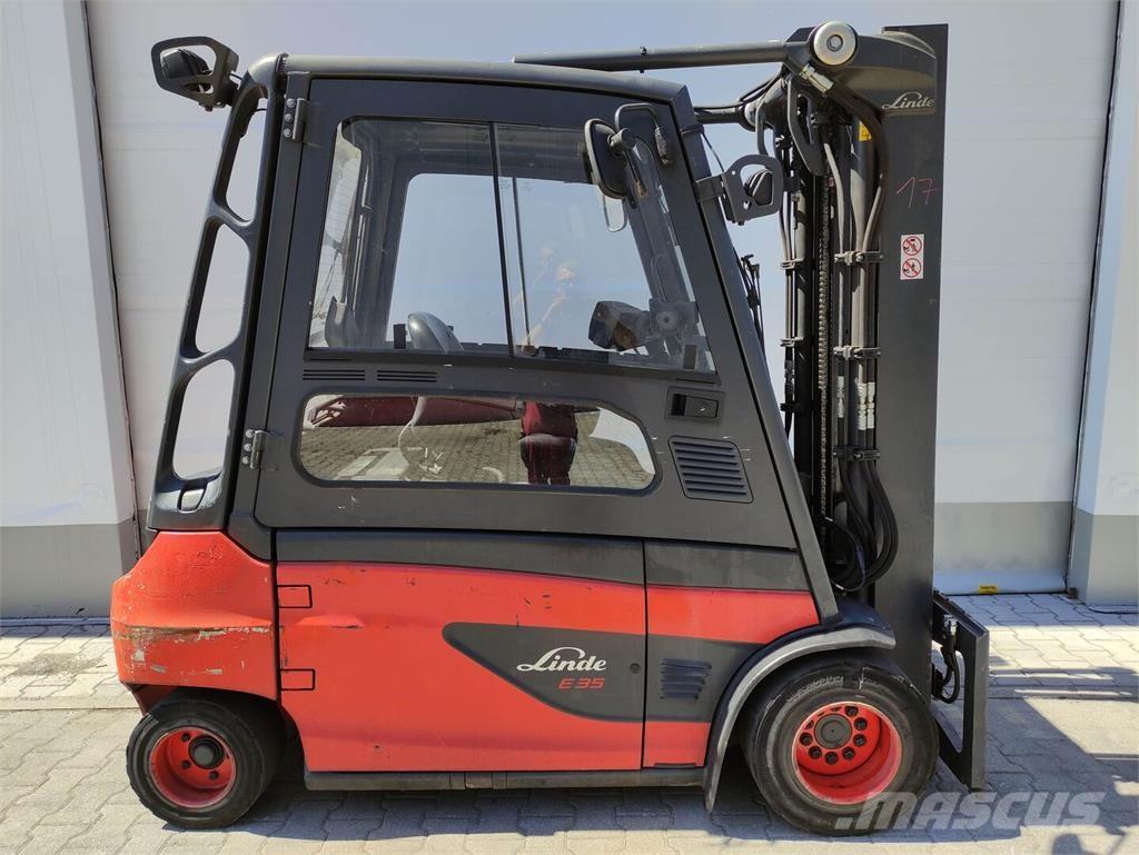 Linde E35L-01-387 電動堆高機