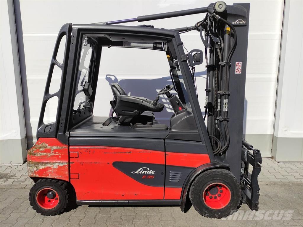 Linde E35L-01-387 電動堆高機