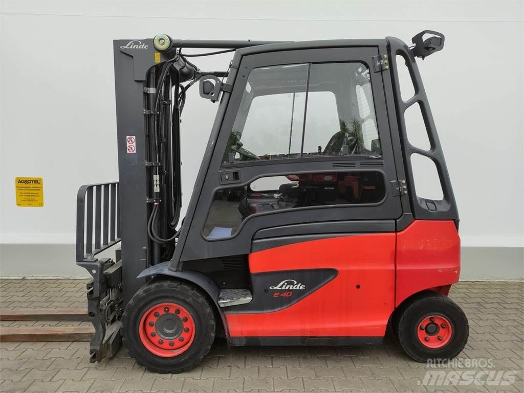 Linde E40H-01/600-388 電動堆高機