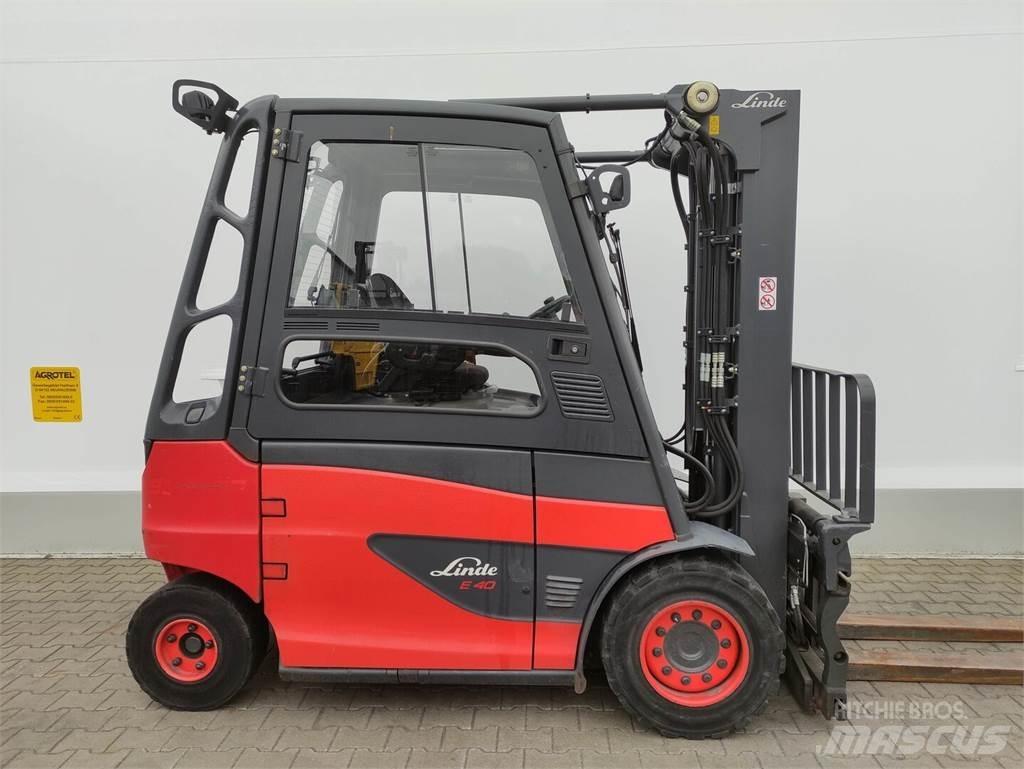 Linde E40H-01/600-388 電動堆高機