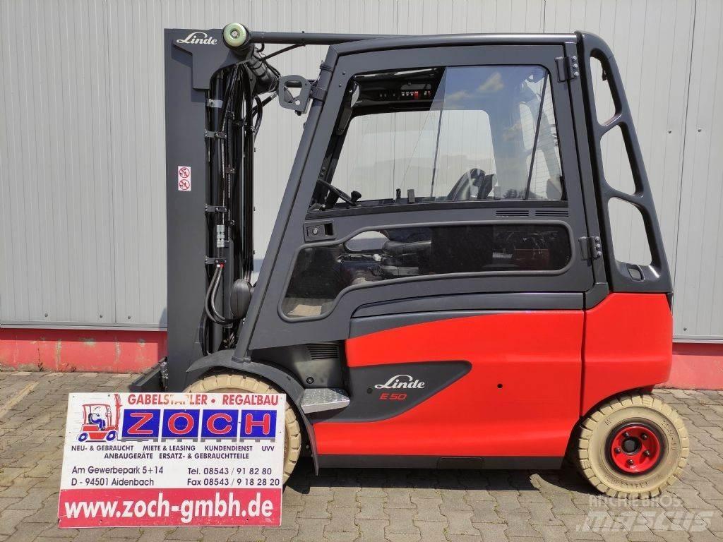 Linde E50HL-01-388 電動堆高機