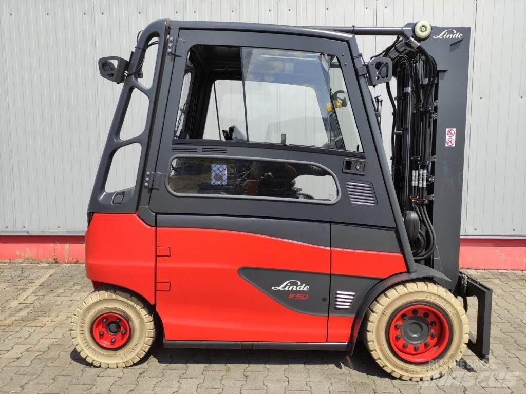 Linde E50HL-01-388 電動堆高機
