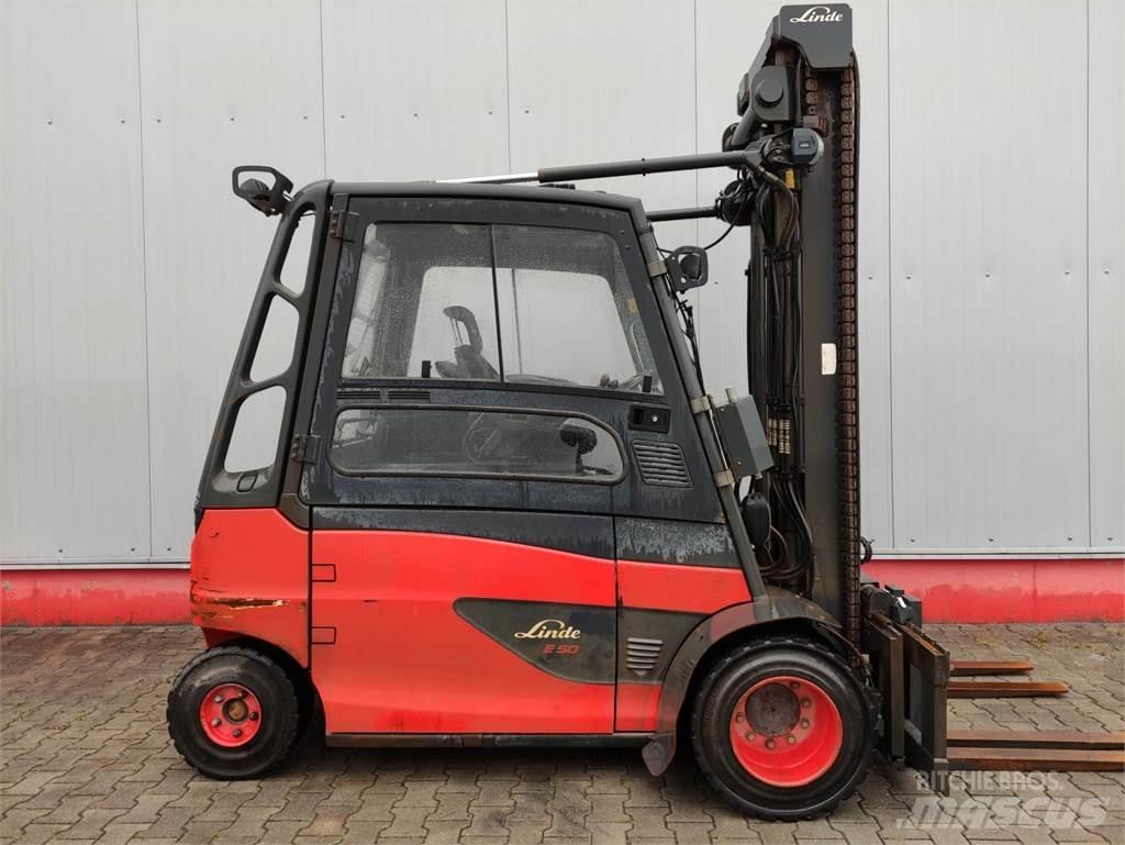 Linde E50HL-01-388 電動堆高機
