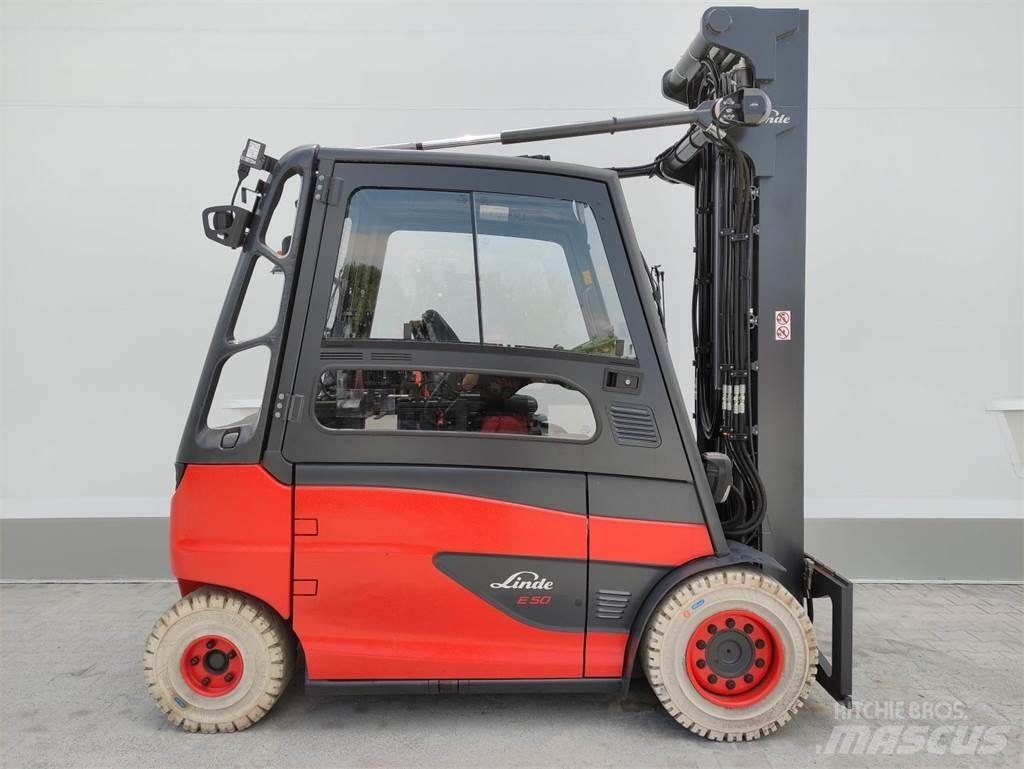 Linde E50HL-388 電動堆高機