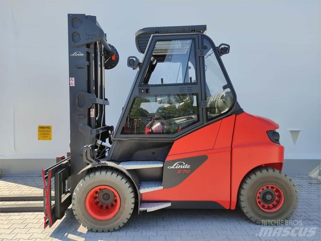 Linde E70-01-127 電動堆高機