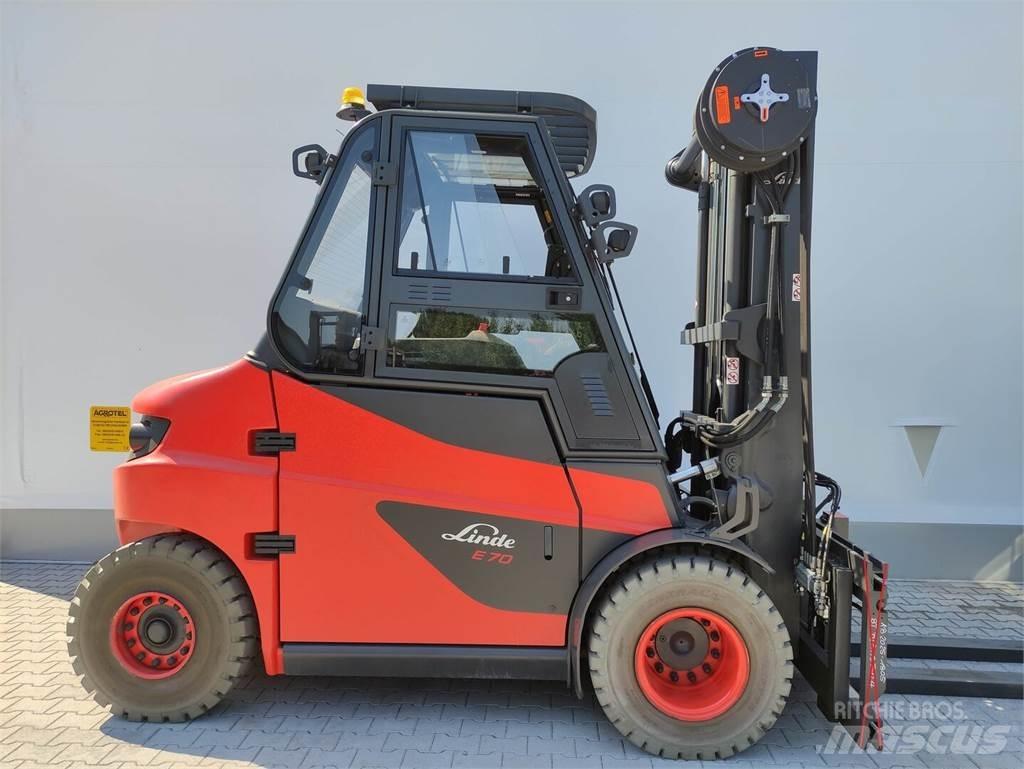 Linde E70-01-127 電動堆高機