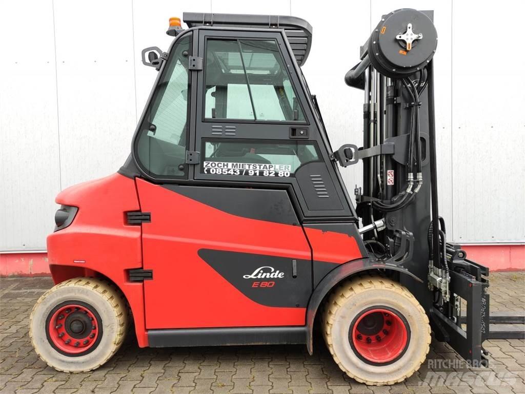 Linde E80-01-127 電動堆高機