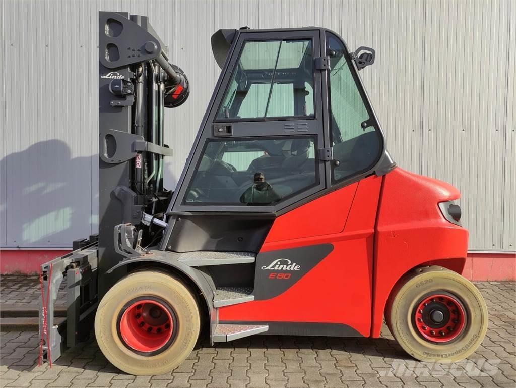 Linde E80-01-127 電動堆高機