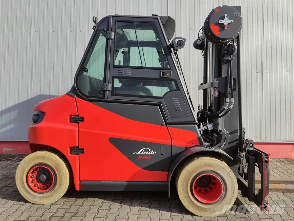 Linde E80-01-127 電動堆高機